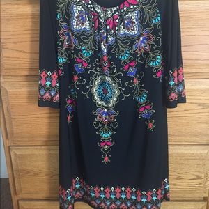 Black Knee Length Dress